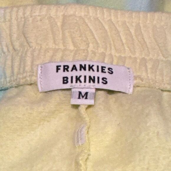 Frankie's Bikinis Aiden Sweatpant Rainbow Tie Dye medium - Picture 3 of 5